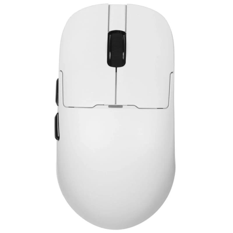 Мышь, Ajazz, AJ159/APEX/White, AJ159 APEX, Оптическая, Сенсор Ajazz PAW3950APEX, до 42000dpi, 5 кнопок, Беспроводная, USB, 2,4 ГГц, Bluetooth, Белый