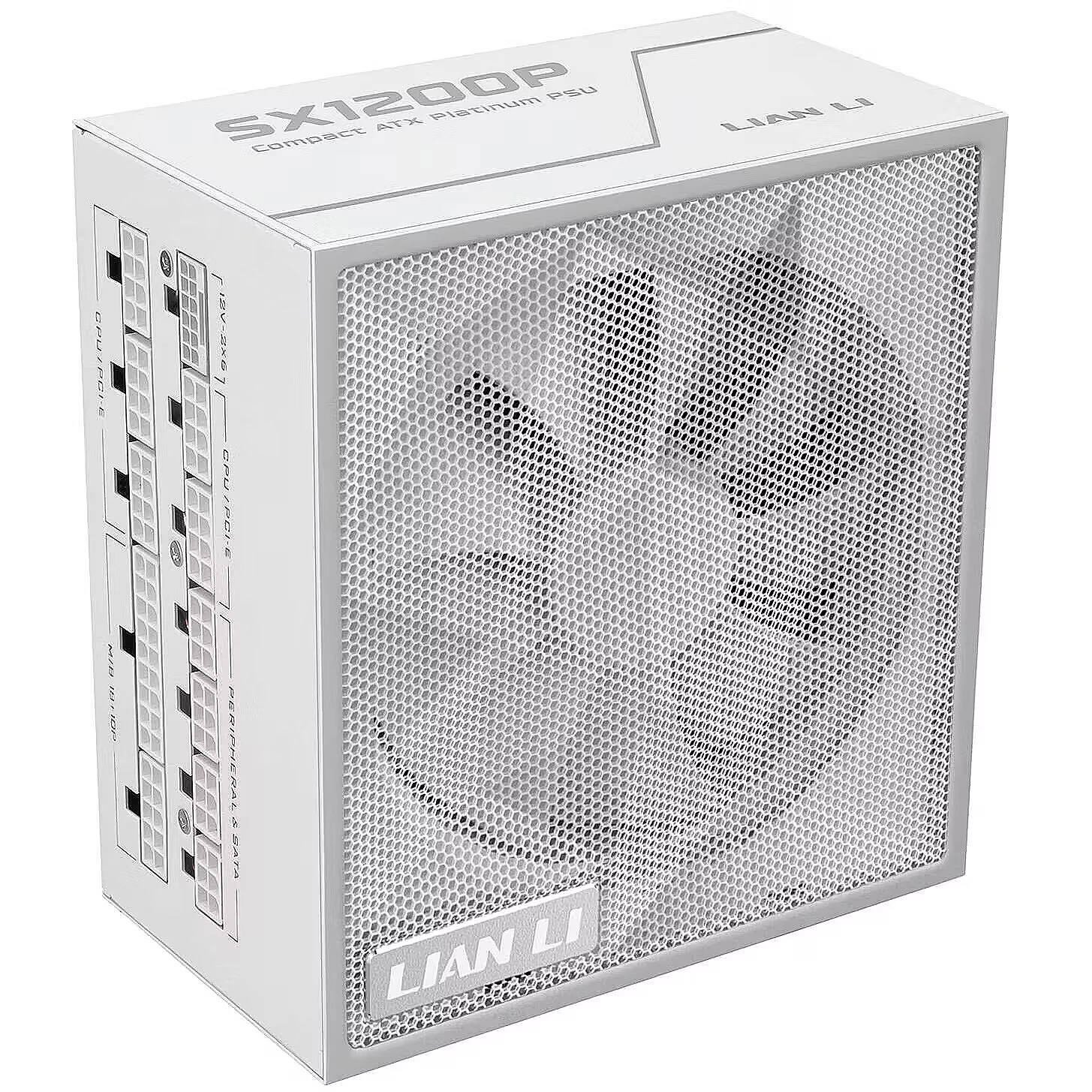 Блок питания Lian Li SX1200P 1200W Full Modular, 80+ PLATINUM, КПД 94% G9P.SX1200P.W000.EU White