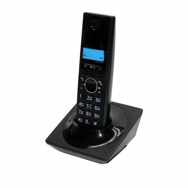 Радиотелефон PANASONIC KX-TG1711 (RUB) Черный. АОН, Caller ID (журнал на 50 вызовов), Русскоязычное меню, 12 мелодий звонка.