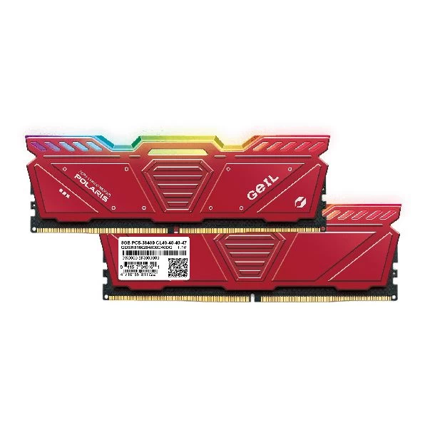 32 Gb DDR5 Geil Kit (2x16GB) Polaris RGB 5200Mhz DDR5 PC5-41600 GOSR532GB5200C42DC Red 32 Gb DDR5 Geil Kit (2x16GB) Polaris RGB 5200Mhz DDR5 PC5-41600 GOSR532GB5200C42DC Red