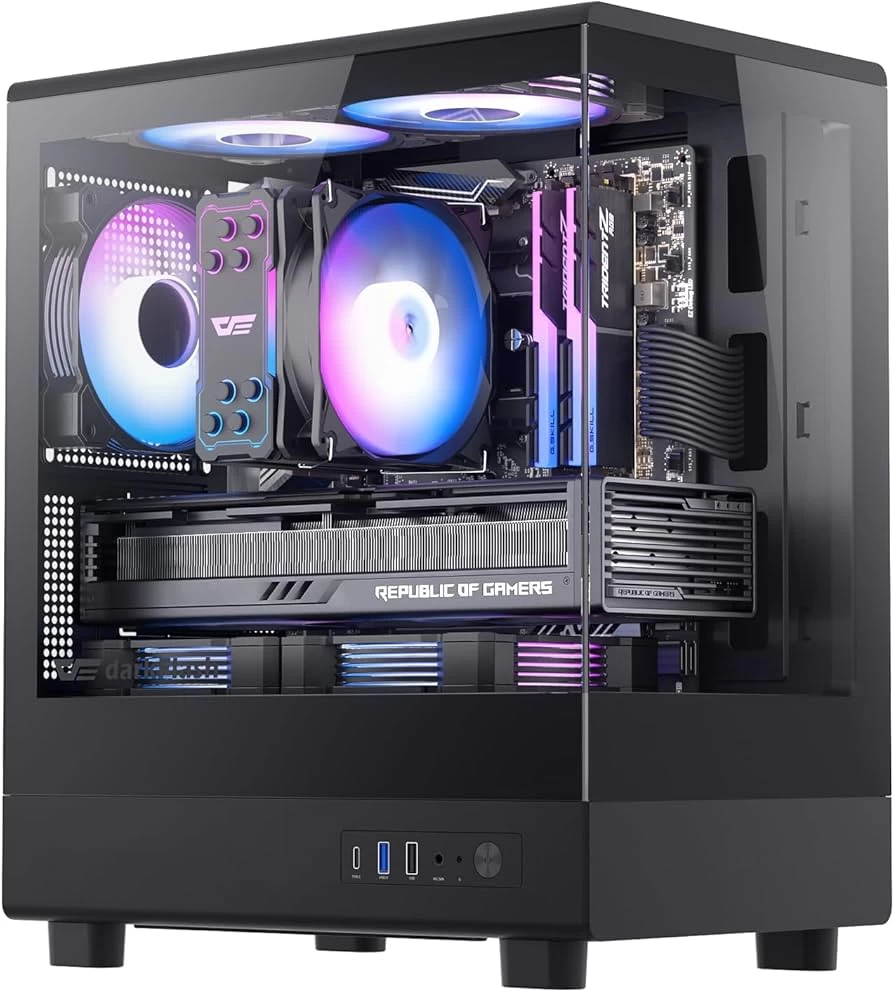 i5-13400F/ H610M-HDV/ SE-903-XT ARGB WH/ 16 Gb (8+8)/ 512 NVMe/ RTX 5060 8 GB Gigabyte/ DB330M/ 600W