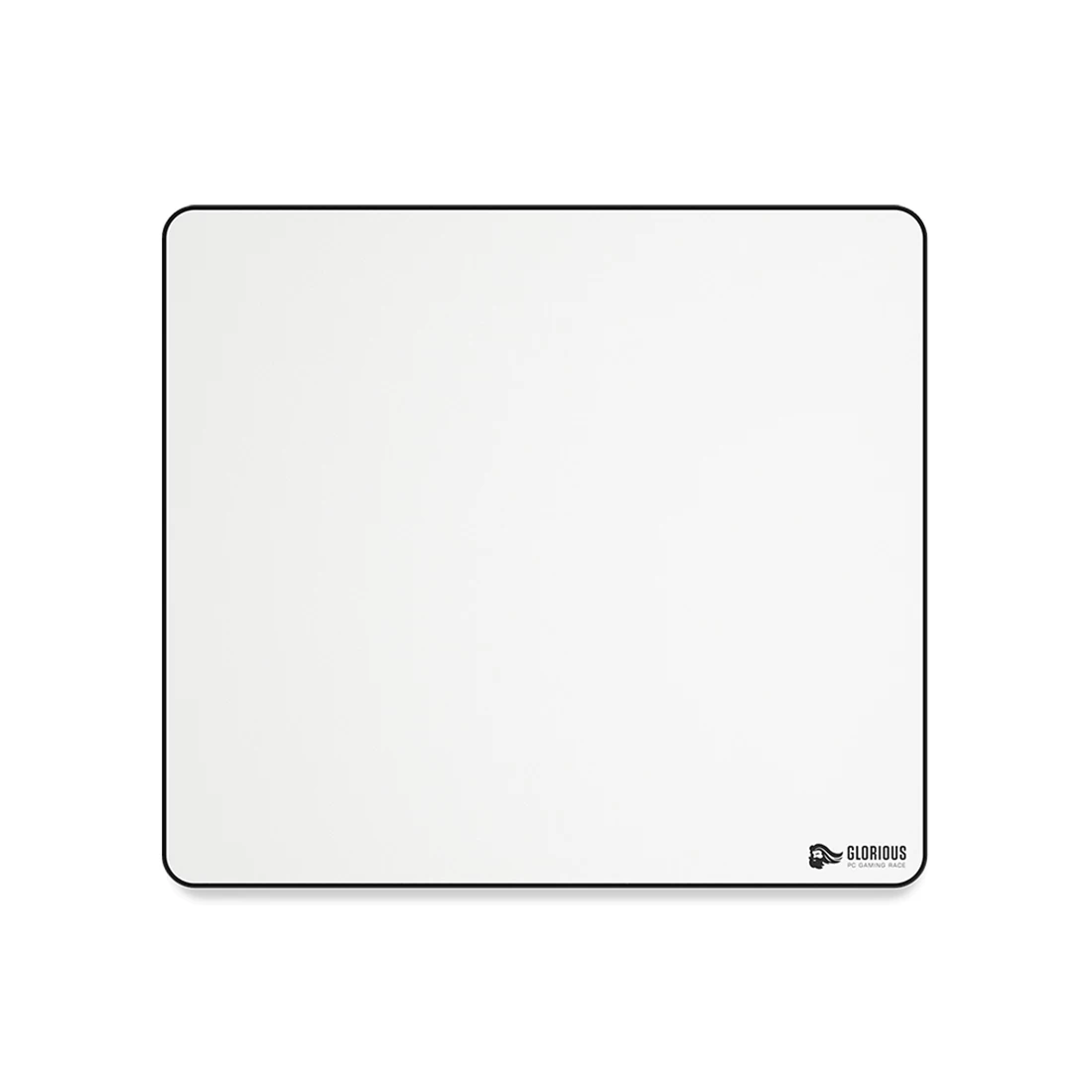 Коврик для компьютерной мыши, Glorious, XL, GW-XL, 460x410x3, Резиновая основа, Тканевая поверхность, Белый