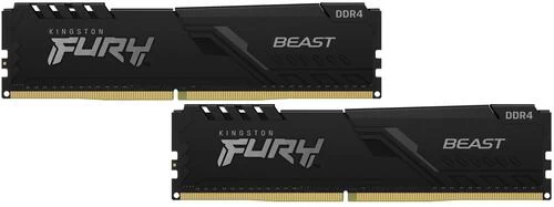 DDR4 Kingston 16 Gb KIT Fury Beast, KF432C16BBK2/16WP, DDR4, 16 GB ,DIMM kit <3200MHz> (2x8GB) CL16