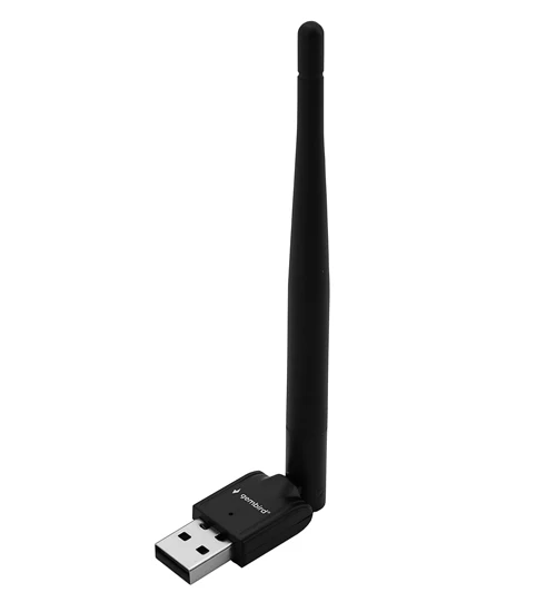 Беспроводной сетевой адаптер Gembird WNP-UA-010 ,Wireless LAN USB adapter, WiFi 4 (150Mbps), USB