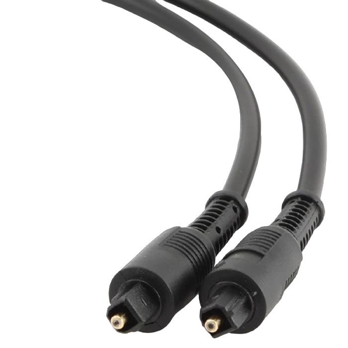 Оптический аудиокабель Cablexpert CC-OPT-1M, 1м ,Cable Audio, Toslink Optic Cable, 1m, black
