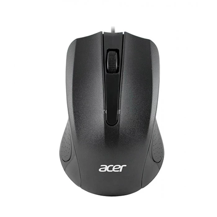 Мышь Acer OMW010, USB, Черный ,Mouse Optical 1200 dpi, 3 button, 1.3m cable, black