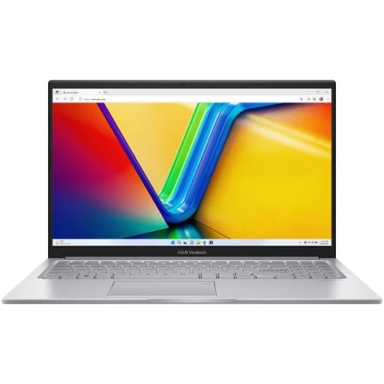 ASUS Vivobook X1504VA-NJ104/ i5-1335U/ 16Gb/ 1 000 SSD/ Type-C/ 15.6"FHD/ UMA/ Dos/ SILVER/ 90NB10J2-M00KS0