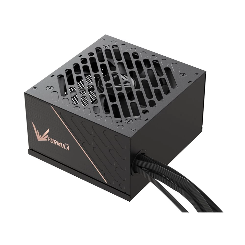 Блок питания, Formula V, FV-750BD, 750W, ATX 3.1, Bronze, APFC, 20+4 pin, 4+4pin, 5*Sata, 3*Molex, PCI-E 6+2 pin, 1*(16Pin)12VHPWR, Вентилятор 12см, К