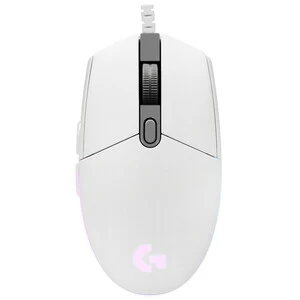 Мышь Logitech G102 LIGHTSYNC WHITE 910-005809/ Проводное/ Чувствительность - 8000 dpi/ RGB