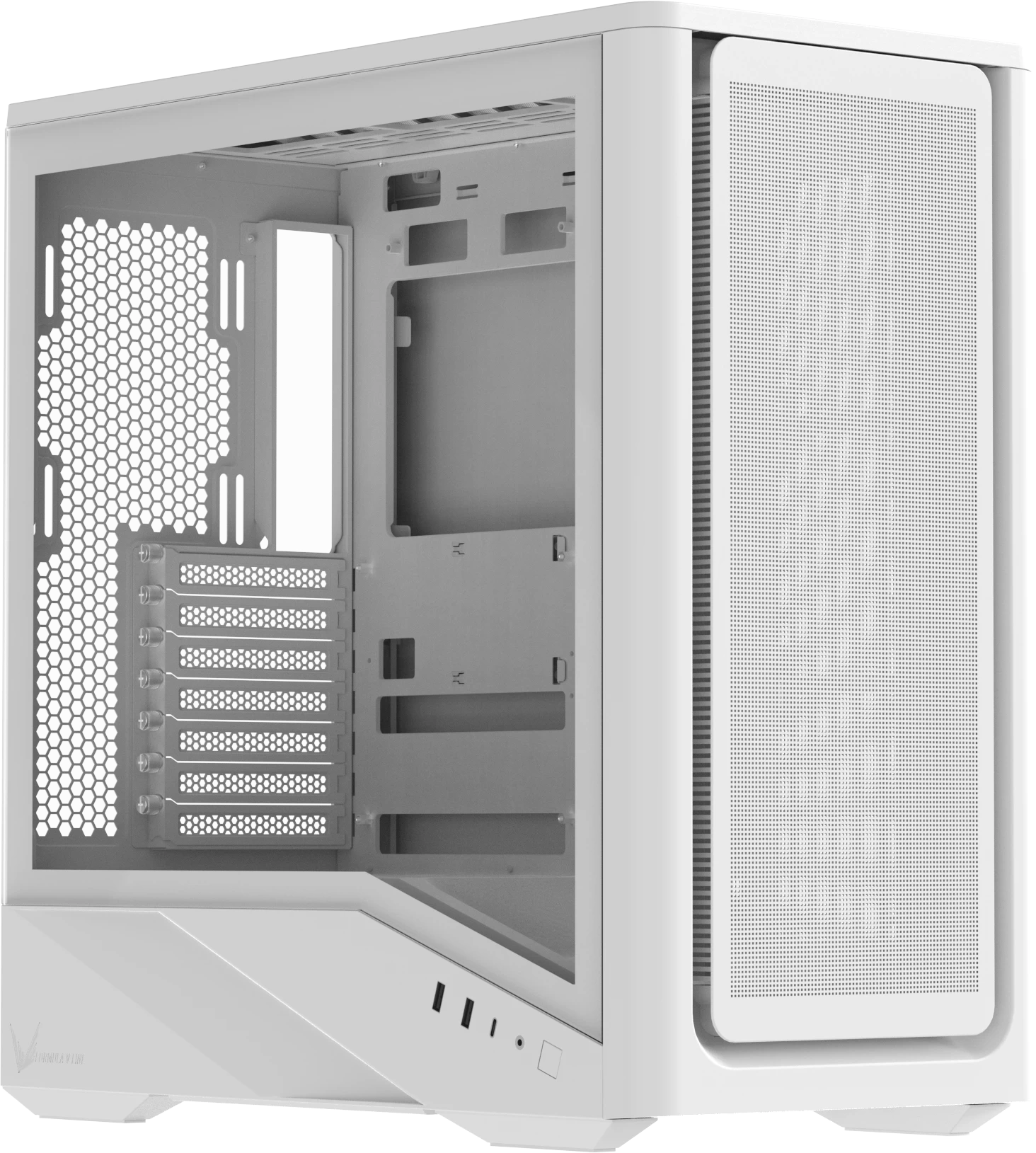 Компьютерный корпус, Formula V, Air Power G9 DUO SA White, EATX/ATX/micro ATX/mini-ITX, USB Type C*1/3.0*2, HD-Audio, Кулер 4*120мм ARGB, Высота проце