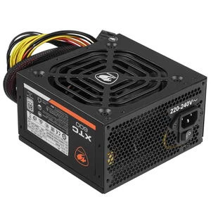 Блок питания HEC Cougar, STC 600, 600W, ATX, APFC, 20+4pin, 4+4pin, 6*Sata, 2*Molex, 2*PCI-E 6+2pin,