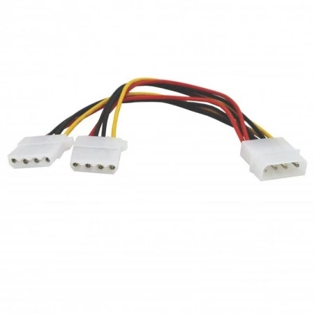 Кабель питания, Molex - 2*Molex, раздвоитель, 20см
