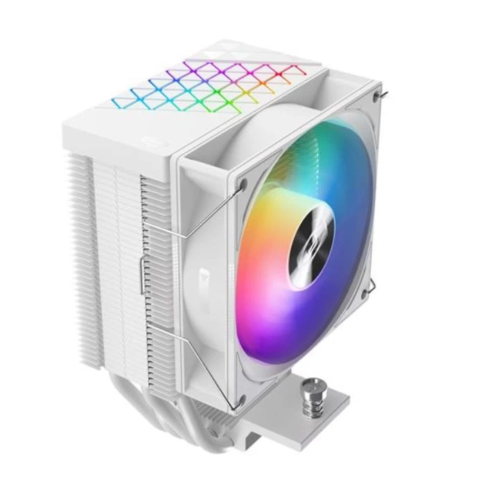 Вентилятор для процессора PCCooler R400 ARGB WH TDP 180W 4-Pin PWM + Подсветка 3-Pin 5V ARGB, 650~22