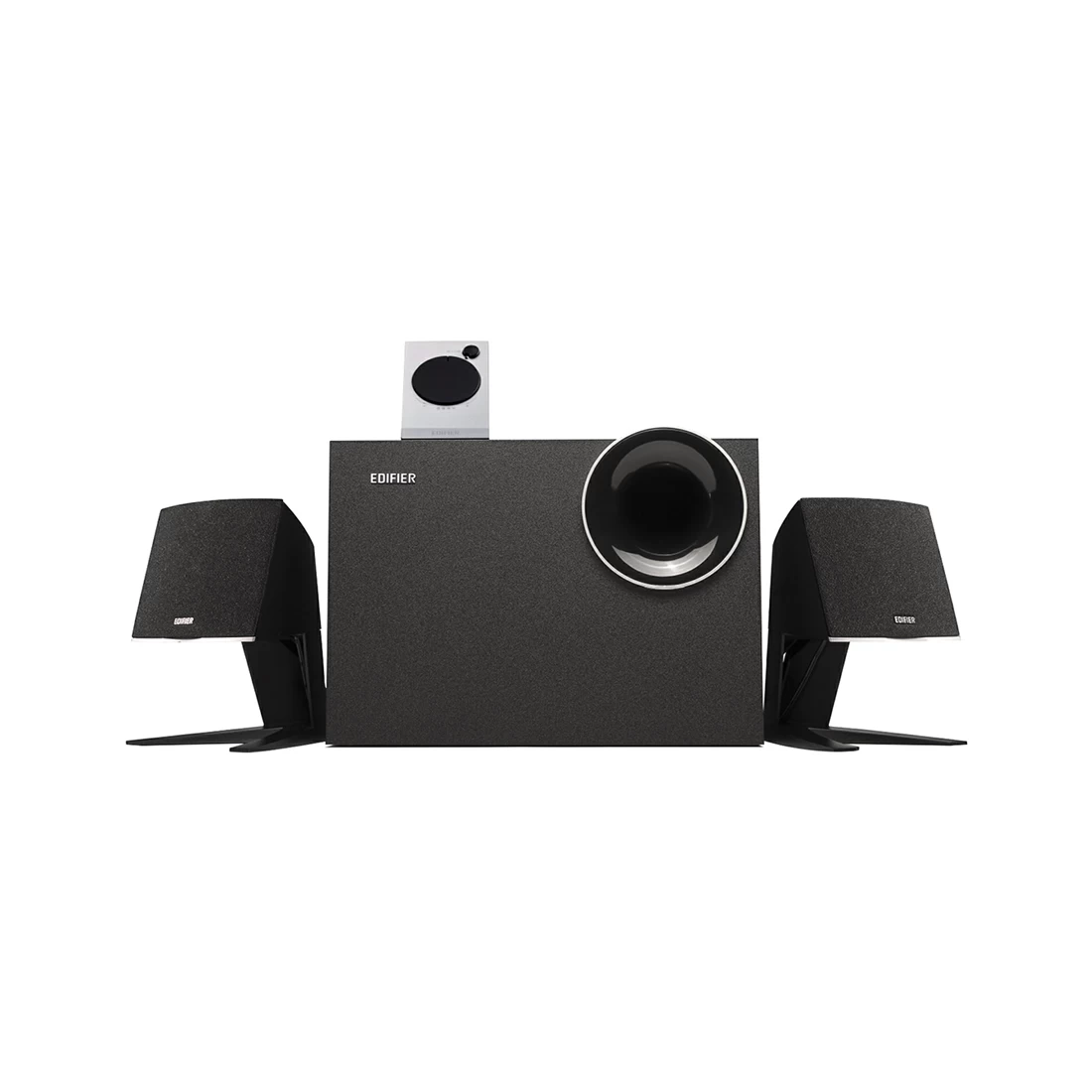 Колонки, Edifier, M203BT, 2.1, Bluetooth 5.0, AUX, Пульт дистанционного управления, Черный 