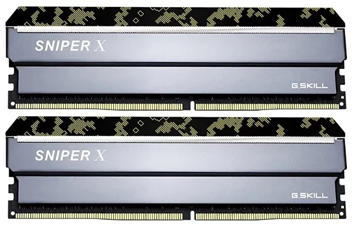 DDR4 G.SkilL 16 Gb KIT SniperX F4-3200C16D-16GSXFB (Kit 2x8GB), DDR4, 16GB, DIMM <PC4-25600/3200MHz>