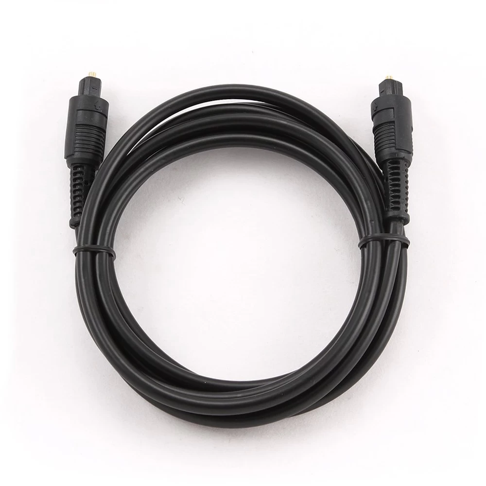 Оптический аудиокабель Cablexpert CC-OPT-2M, 2м ,Cable Audio, Toslink Optic Cable, 2m, black