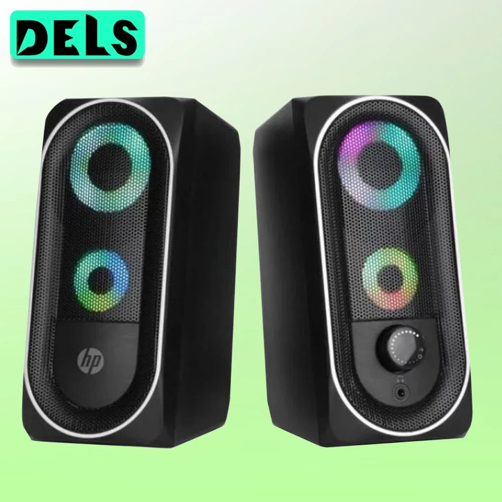 Колонки, HP DHE6001, 2*3W, LED, USB-пит.