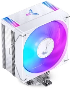 Кулер для процессора, Jonsbo, CR-1000 EVO(ARGB) White, INTEL: LGA 1200/115X/1700, AMD AM4, TDP 220W, 103мм, 900-2800 об/мин, 12.59-38.18 CFM, 20.2-34 