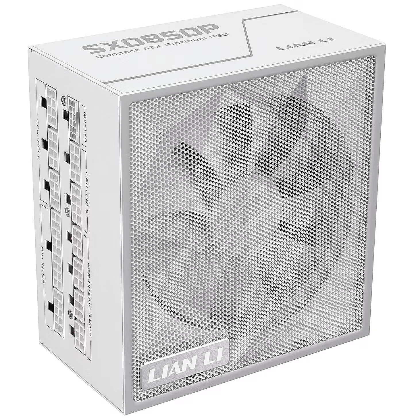 Блок питания Lian Li SX0850P WHITE 850W Full Modular, 80+ PLATINUM, КПД 94% G9P.SX0850P.W000.EU
