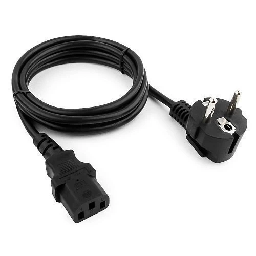 Кабель питания, Cablexpert PC-186, 1.8м, Черный ,Cable power, Schuko - C13, black