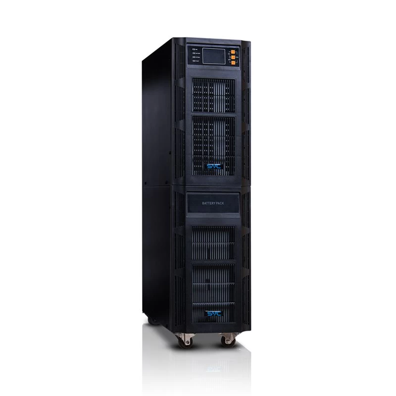UPS, SVC, PT-10K-LCD, Мощность 10кВА/8кВт, PT-серия, On-Line, LCD\Tel.line\RS-232, SMART, Диапазон р