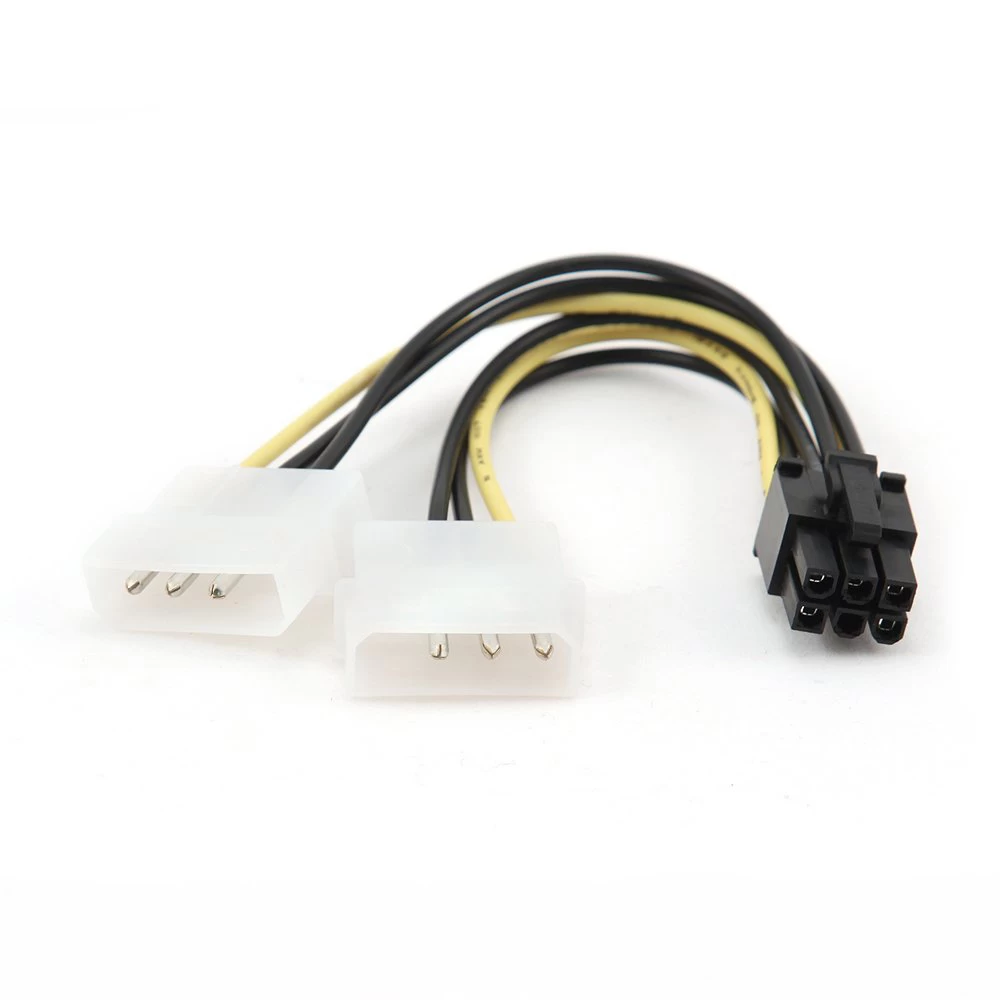 Переходник питания Cablexpert CC-PSU-6 ,Cable converter for power supply, 2 x Molex f -> 6 pin m