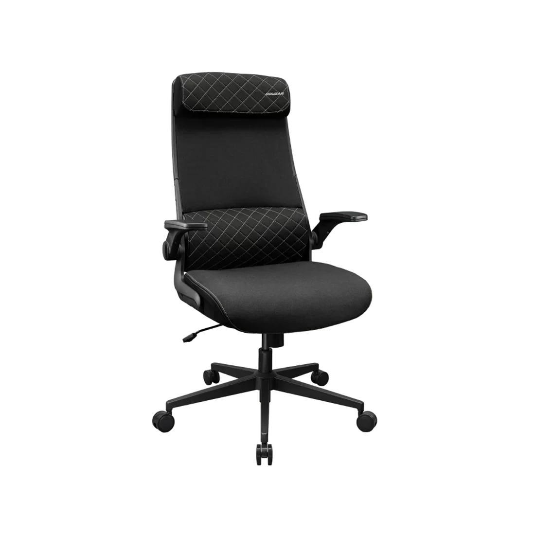 Компьютерное кресло, Cougar, Stryder, Тканное покрытие, (Ш)55*(Г)52*(В)155 (195) см, Чёрный