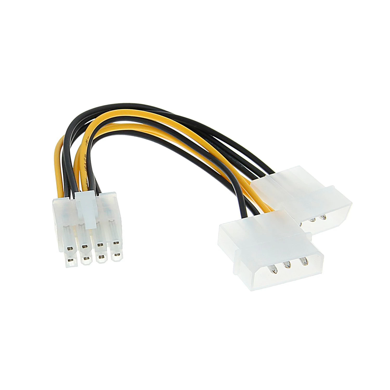 Кабель питания, Переходник питания Cablexpert CC-PSU-81 ,Cable converter for power supply, 2 x Molex f -> 8 pin m