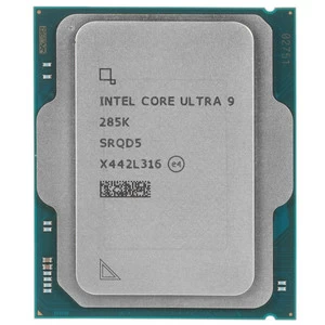 Процессор CPU Intel Core Ultra 9 285K 3.7/5.7 GHz, 24C(8P+16E)/24T, 36Mb L3, Кол-во Сумма DDR5-6400, GPU, TDP-125W, LGA1851, OEM [AT8076806419]