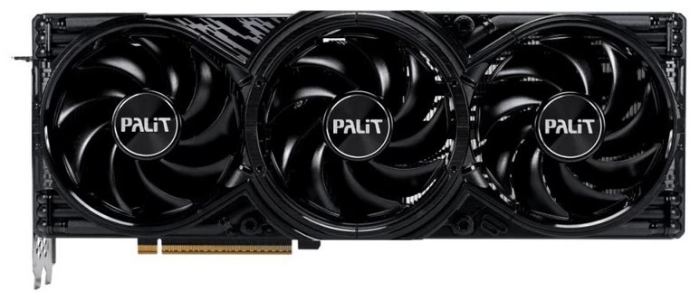 Видеокарта 16 Gb PALIT RTX5080 GAMINGPRO OC 16GB (4710562244922), (NE75080S19T2-GB2031A), GDDR7, 256bit, 3-DP, HDMI, 331.9*127.1*60 мм, Цветная коробк
