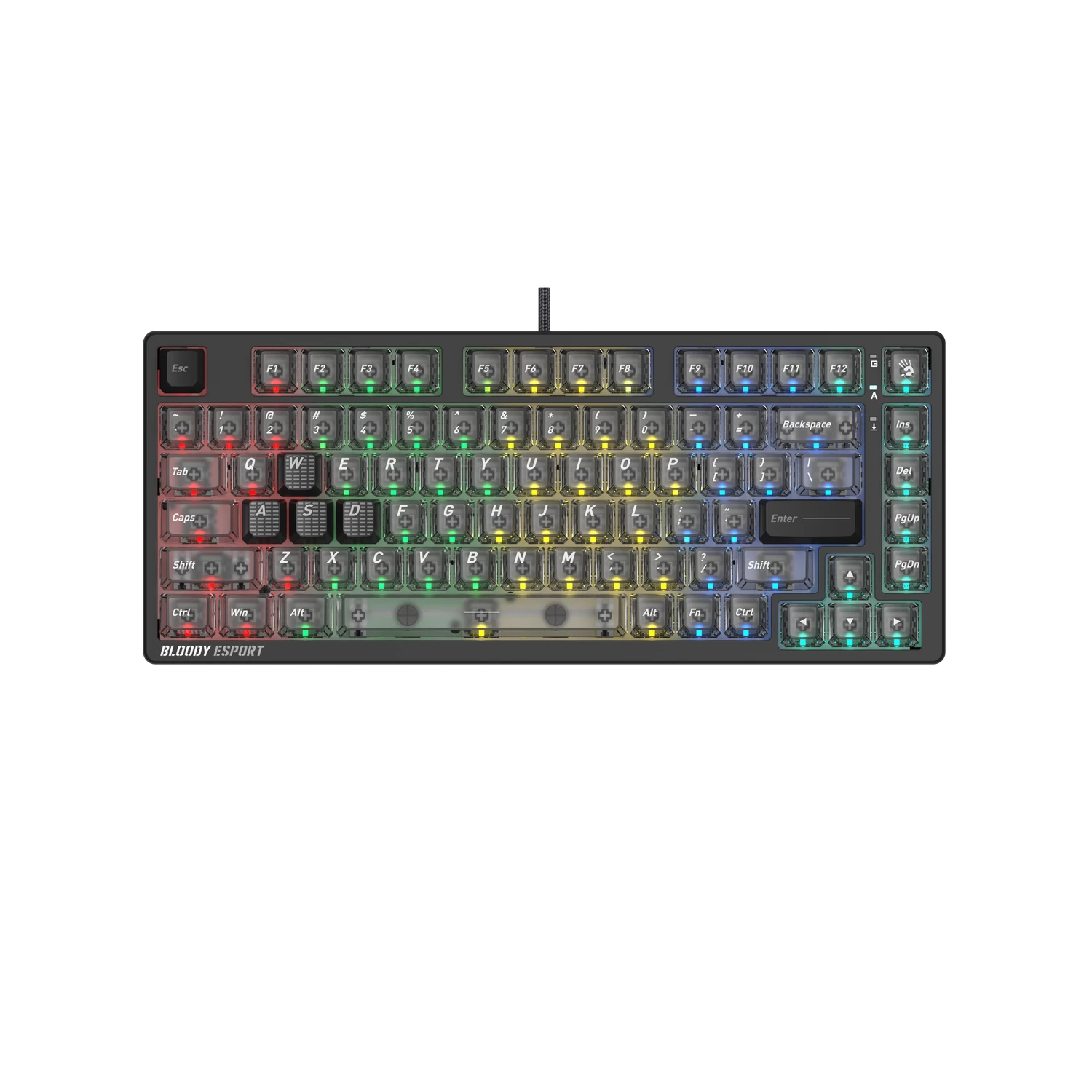 Клавиатура игровая Bloody MS76 Stellar Black