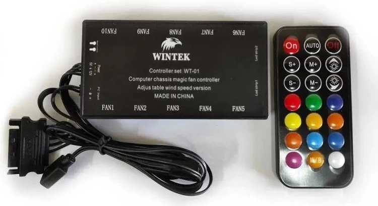 Контроллер Wintek WT-01, 6*6 pin, беспроводной
пульт упр