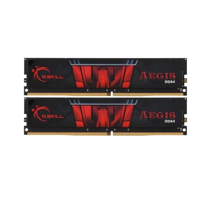 DDR4 G.SkilL 32 Gb KIT Aegis F4-2666C19D-32GIS (Kit 2x16GB), DDR4, 32GB, DIMM <PC4-21300/2666MHz>