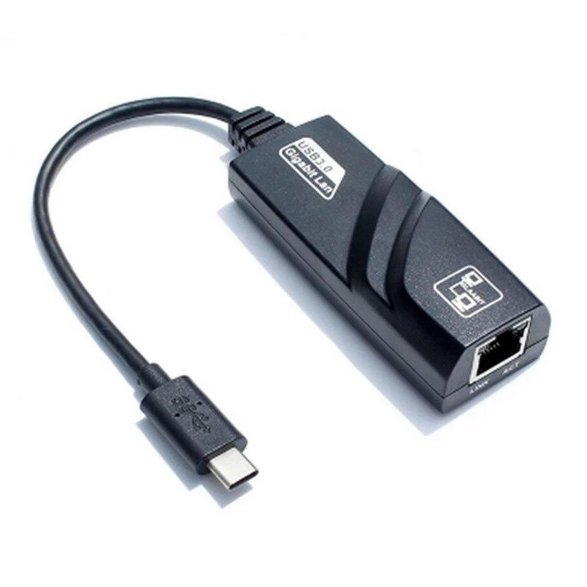 Сетевой адаптер Адаптер Type-C на RJ-45, ExeGate EXE-730-45, USB ,NIC 10/100/1000 Mb, LAN