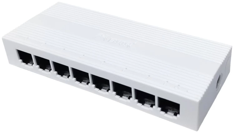 Сетевой коммутатор 8-порт, 1000Mbps TXE249, белый