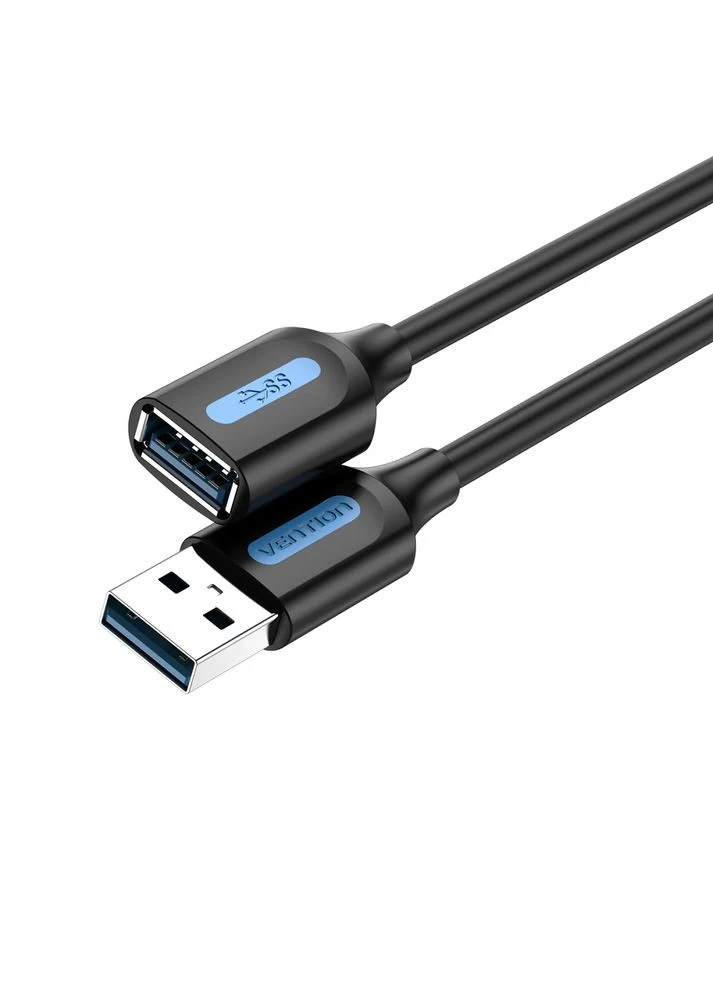 Кабель удленитель USB Vention CBHBI <USB 3.0 A Male to A Female Extension Cable 3M black PVC Type>
