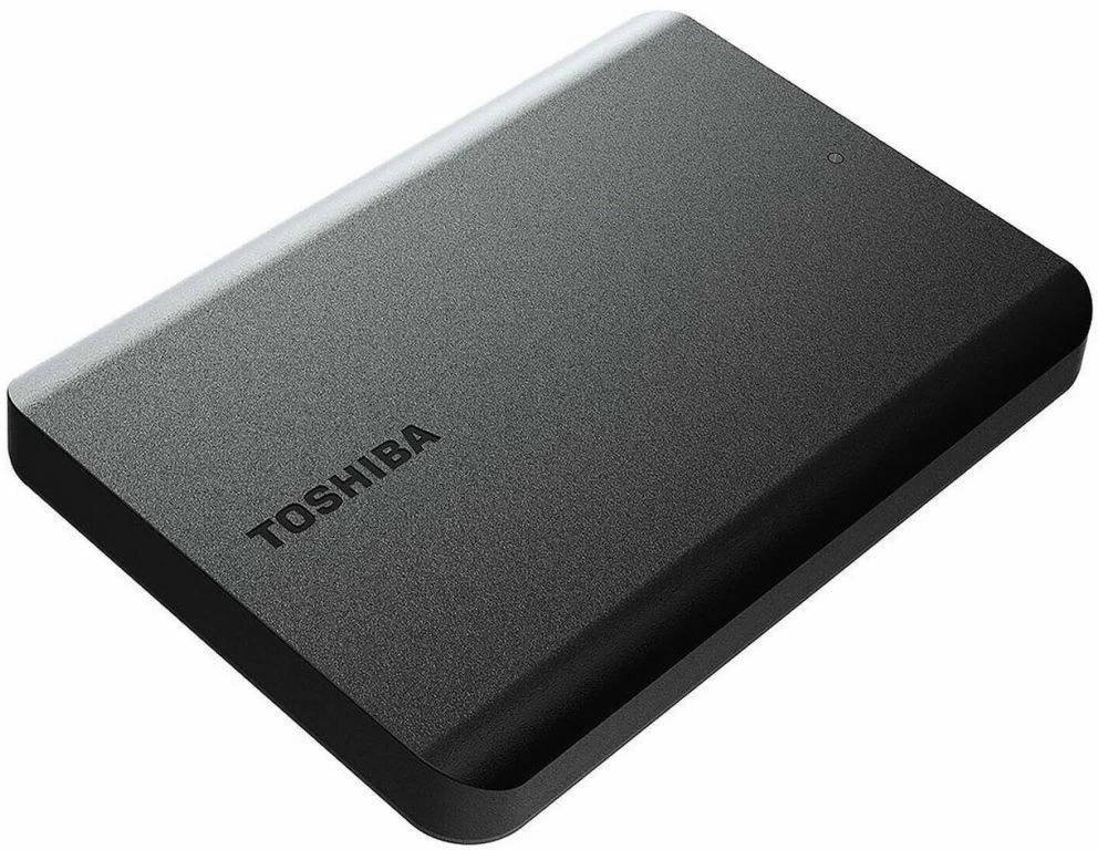 Внешний HDD 1 Tb Toshiba 1Tb Canvio Basics 2.5" USB3.0 черный HDTB510EK3AA