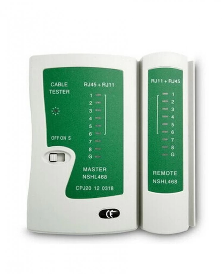 Тестер кабеля MSOL NS-468, RJ45/11, + кофр