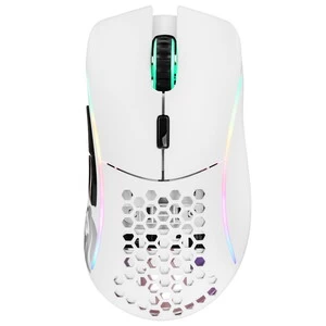 Мышь Glorious, Model D- Wireless, GLO-MS-DMW-MW, Игровая, Оптическая, Беспроводная, Glorious BAMF Sensor, 19000 DPI, 400 IPS, 50G, 1000 Hz, RGB, 6 кно