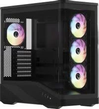 Компьютерный корпус, Formula V, Crystal U9 PA Black, EATX/ATX/micro ATX, USB Type C/3.0*2, HD-Audio, Кулер 4*120 мм ARGB, Высота процессорного кулера 