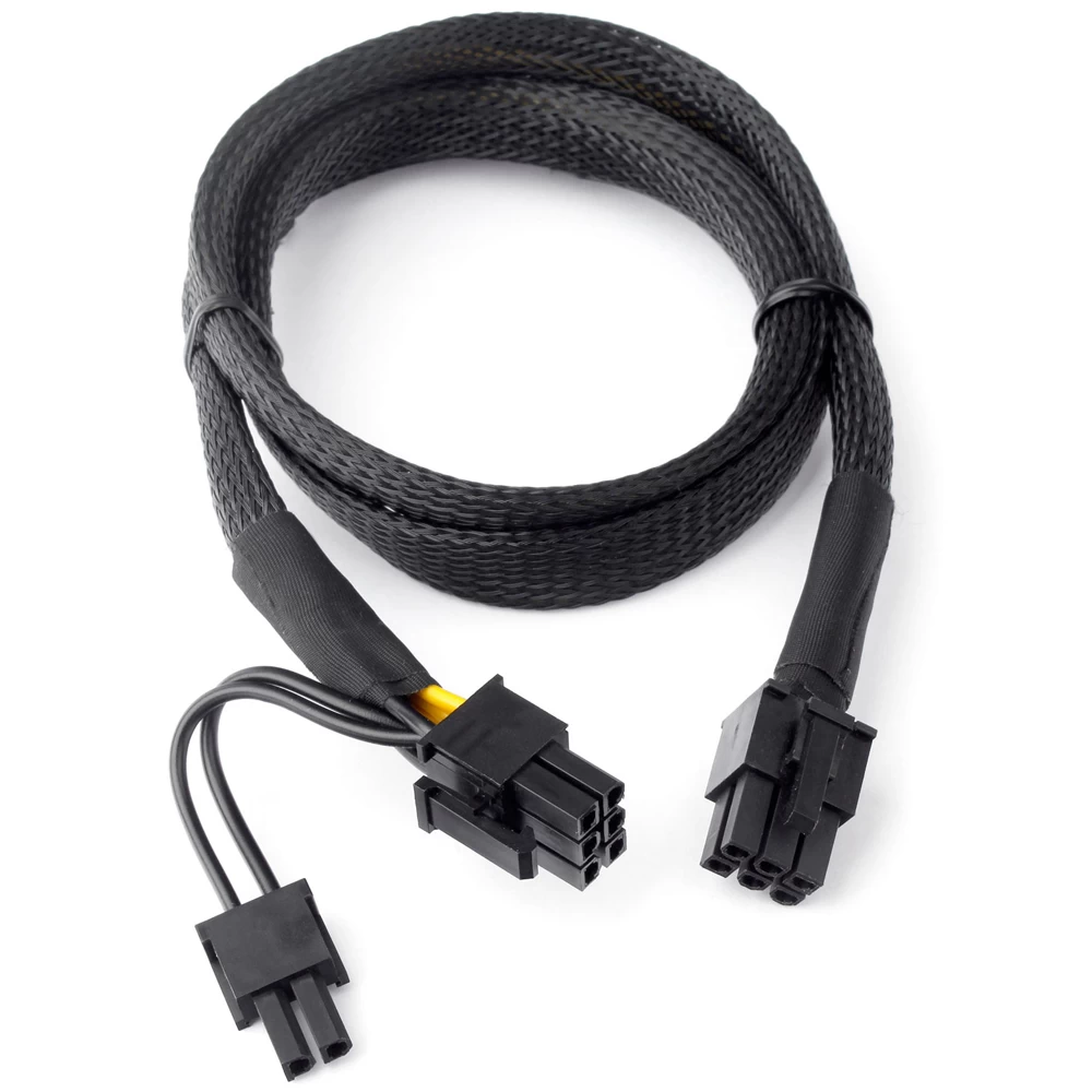 Удлинитель питания Cablexpert CC-PSU-86, 6+2m -> 8f ,Cable converter for power supply (6+2)m 0.8m