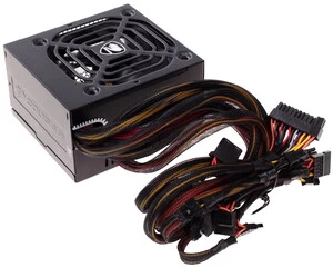 Блок питания Cougar, SC 550, 550W, ATX, APFC, 20+4pin, 4+4pin, 6*Sata, 2*Molex, 2*PCI-E 6+2pin, Вентилятор 12см, Кабель питания, Чёрный