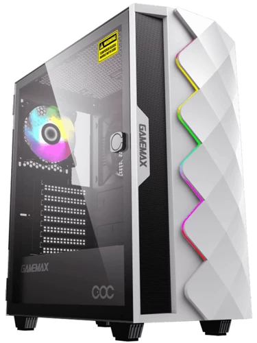 Корпус GameMax Diamond COC White