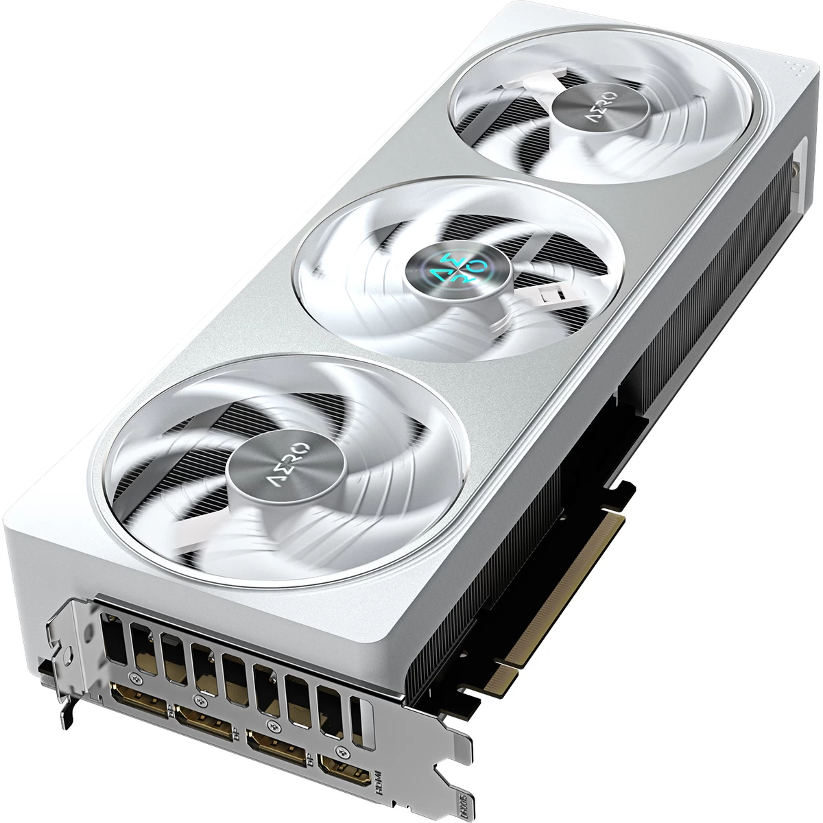 Видеокарта 12 Gb Gigabyte RTX5070 AERO OC 12G (GV-N5070AERO OC-12GD) 4719331355852, GDDR7, 192bit, 1-HDMI, 3-DP, Windforce 3X Fan, 324*130*56 мм, Цвет