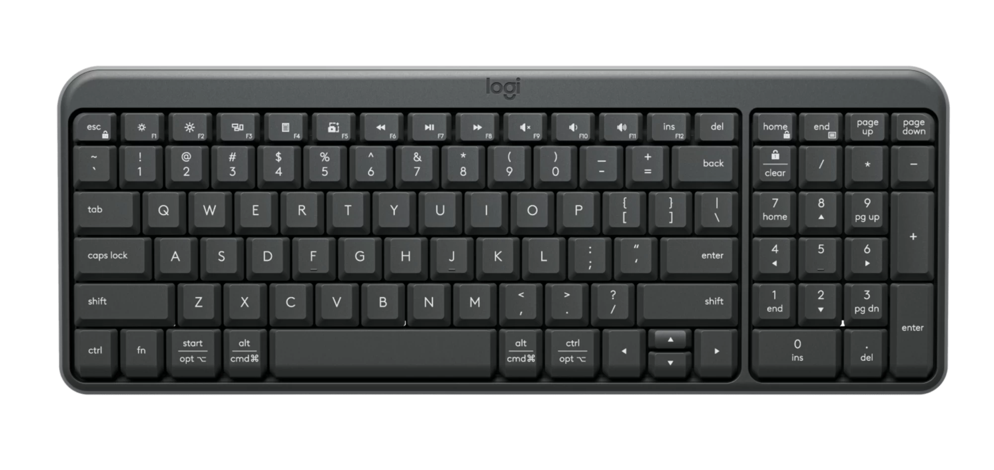 Клавиатура, Logitech USB, Logitech K250 , черный ,KeyBoard Bluetooth, (920-013452) BT/wireless/Membrane, black