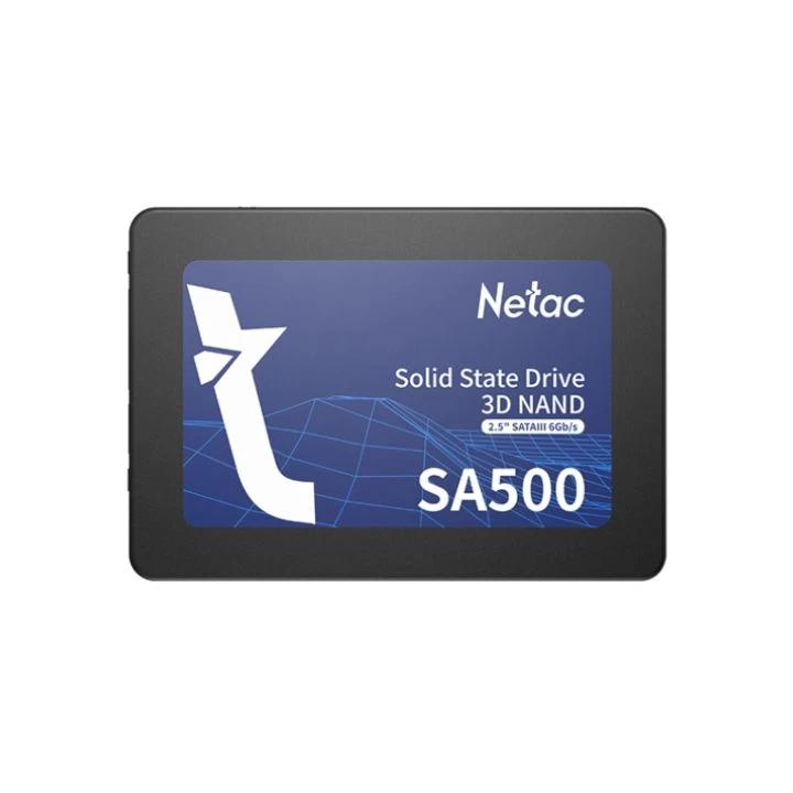 128 GB SSD SATA 6 Gb/s, Netac SA500, 2.5", 3D TLC, 500R/400W NT01SA500-128-S3X