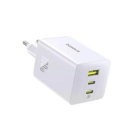 Адаптер питания, Baseus, EnerFill FE11, P10182102123-00, ЧЕРНЫЙ GaN 6, 2C+U, 100 Вт, USB-C1/C2: 5В⎓3А / 9В⎓3А / 12В⎓3А / 15В⎓3А / 20В⎓5А, 