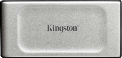 Внешний SSD 1 000 Gb Kingston, SXS2000/1000GA , серебристый ,USB 1TB USB 3.2 Gen 2x2 Type-C silver