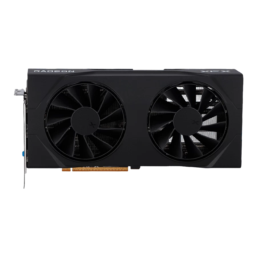 Видеокарта 8 Gb XFX SWIFT AMD Radeon RX 9060 Gaming Edition with 8GB GDDR6 HDMI 2xDP, AMD RDNA 4, black box, SI ONLY/RX-96SWFT8BC