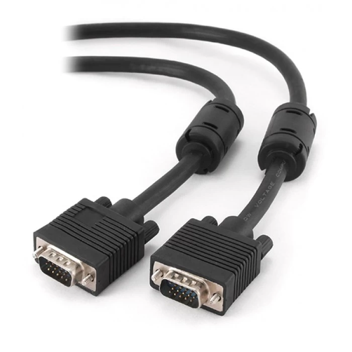 Кабель SVGA 15m/15m, Cablexpert CC-PPVGA-30M-B, 30м ,Cable (for KVM - switch box), экранированный